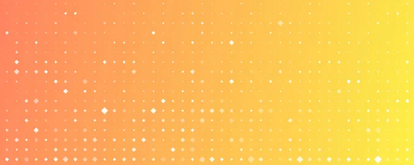 Abstrakter Geometrischer Hintergrund Von Quadraten Gelber Pixelhintergrund Mit Leerraum Vektorillustration — Stockvektor