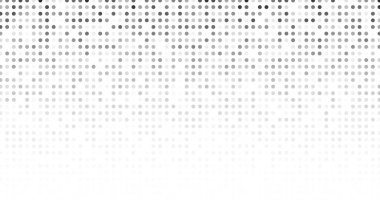 Noktalı arka plan. Çizgi roman tarzında siyah ve beyaz pop sanatları. Tek renkli nokta dokusu. Vektör illüstrasyonu