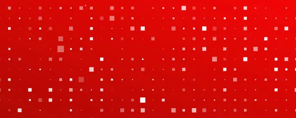 Abstrakter Geometrischer Hintergrund Von Quadraten Roter Pixelhintergrund Mit Leerraum Vektorillustration — Stockvektor