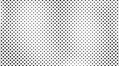 Noktalı Grunge yarım ton arka plan. Çizgi roman tarzında siyah ve beyaz pop sanatları. Tek renkli nokta dokusu. Vektör illüstrasyonu