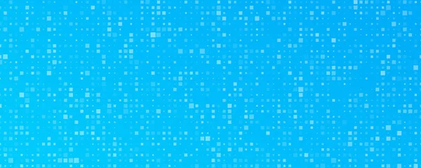 Abstraktní Geometrické Pozadí Čtverci Modré Pozadí Pixelů Prázdným Místem Vektorová — Stockový vektor
