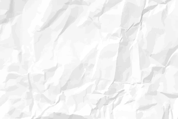 白いきれいな折り目のついた紙の背景 ポスターやバナーの水平折りたたみ空のペーパーテンプレート ベクターイラスト — ストックベクタ