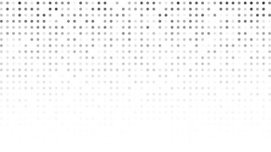 Noktalı arka plan. Çizgi roman tarzında siyah ve beyaz pop sanatları. Tek renkli nokta dokusu. Vektör illüstrasyonu