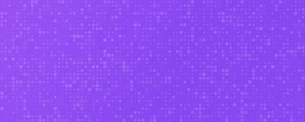 Fond Géométrique Abstrait Avec Carrés Fond Pixel Violet Avec Espace — Image vectorielle