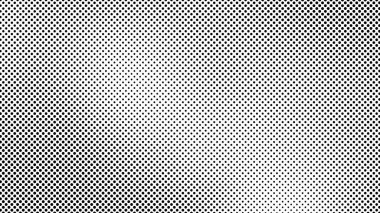 Noktalı Grunge yarım ton arka plan. Çizgi roman tarzında siyah ve beyaz pop sanatları. Tek renkli nokta dokusu. Vektör illüstrasyonu