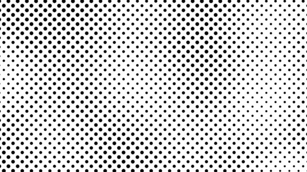 Grunge halftone background with dots. Black and white pop art pattern in comic style. Monochrome dot texture. Vector illustration