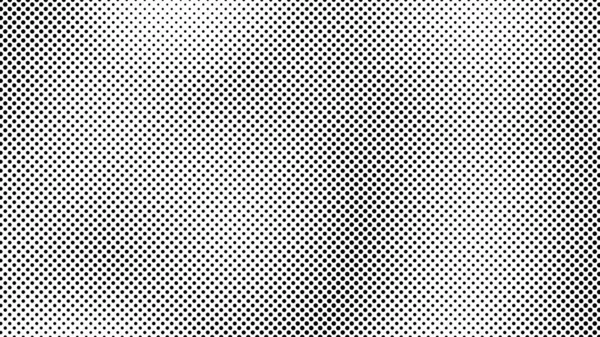 Grunge Halbton Hintergrund Mit Punkten Schwarz Weiße Pop Art Muster — Stockvektor