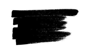 Siyah kalemle karala. Doodle tarzı karalama. Beyaz arkaplanda siyah el çizimi tasarım elemanı. Vektör illüstrasyonu