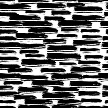 Koyu elle çizilmiş kusursuz desen beyaz arka planda karalama lekesi. Soyut grunge dokusu. Vektör illüstrasyonu