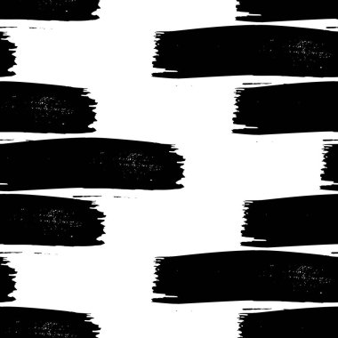 Koyu elle çizilmiş kusursuz desen beyaz arka planda karalama lekesi. Soyut grunge dokusu. Vektör illüstrasyonu