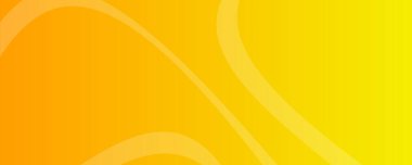 Dalga çizgileri olan modern sarı eğimli arka planlar. Başlık pankartı. Parlak geometrik soyut sunum arkaplanları. Vektör illüstrasyonu