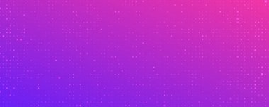 Kareli soyut geometrik arkaplan. Boşluklu mor piksel arkaplan. Vektör illüstrasyonu