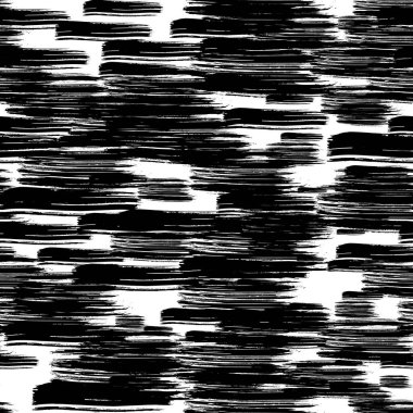 Koyu elle çizilmiş kusursuz desen beyaz arka planda karalama lekesi. Soyut grunge dokusu. Vektör illüstrasyonu