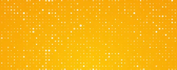 Abstraktní Geometrické Pozadí Čtverci Žluté Pozadí Pixelů Prázdným Místem Vektorová — Stockový vektor