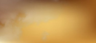 Bulutlu, modern sarı eğimli arka planlar. Başlık pankartı. Parlak soyut sunum arkaplanı. Vektör illüstrasyonu