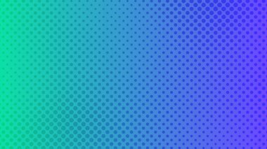 Noktalı arka plan. Çizgi roman tarzında mavi pop sanat deseni. Renkli nokta dokusu. Vektör illüstrasyonu