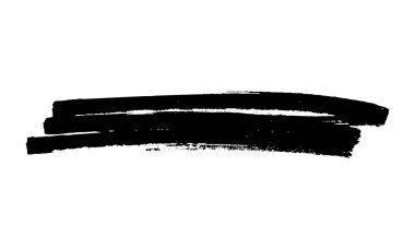 Siyah kalemle karala. Doodle tarzı karalama. Beyaz arkaplanda siyah el çizimi tasarım elemanı. Vektör illüstrasyonu