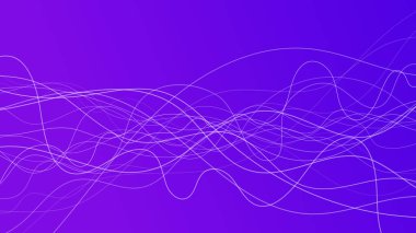 Dalga ışınlarıyla soyut eğimli arkaplan. Hareket bulanık beyaz kıvrımlı soyut mavi eğimli arkaplan. Başlık pankartı. Parlak soyut sunum arkaplanı. Vektör illüstrasyonu