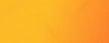 Yarım ton arkaplan ve akıcı noktalar. Sarı soyut dalga dokusu. Vektör illüstrasyonu