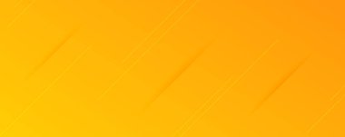 Çizgiler ve gölgelerle soyut sarı eğimli arkaplan. Başlık pankartı. Parlak soyut sunum arkaplanı. Vektör illüstrasyonu