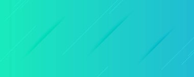 Çizgiler ve gölgelerle soyut mavi eğimli arkaplan. Başlık pankartı. Parlak soyut sunum arkaplanı. Vektör illüstrasyonu