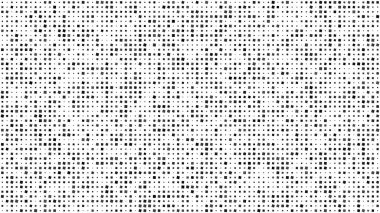 Kareli soyut geometrik arkaplan. Beyaz üzerine gri pikseller ve boş alan. Dijital iş arkaplanı. Vektör illüstrasyonu