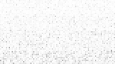 Kareli soyut geometrik arkaplan. Beyaz üzerine gri pikseller ve boş alan. Dijital iş arkaplanı. Vektör illüstrasyonu