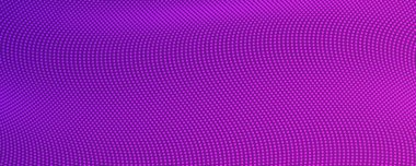 Yarım ton arkaplan ve akıcı noktalar. Mor soyut dalga dokusu. Vektör illüstrasyonu