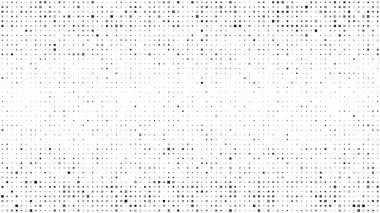 Kareli soyut geometrik arkaplan. Beyaz üzerine gri pikseller ve boş alan. Dijital iş arkaplanı. Vektör illüstrasyonu