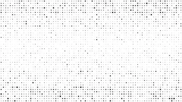 Kareli soyut geometrik arkaplan. Beyaz üzerine gri pikseller ve boş alan. Dijital iş arkaplanı. Vektör illüstrasyonu