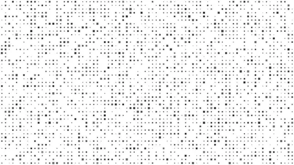 Kareli soyut geometrik arkaplan. Beyaz üzerine gri pikseller ve boş alan. Dijital iş arkaplanı. Vektör illüstrasyonu