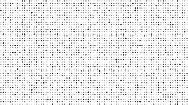 Kareli soyut geometrik arkaplan. Beyaz üzerine gri pikseller ve boş alan. Dijital iş arkaplanı. Vektör illüstrasyonu