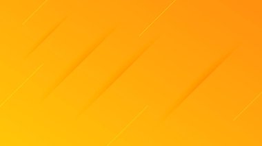 Çizgiler ve gölgelerle soyut sarı eğimli arkaplan. Başlık pankartı. Parlak soyut sunum arkaplanı. Vektör illüstrasyonu