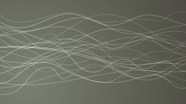 Dalga ışınlarıyla soyut eğimli arkaplan. Hareketi bulanık beyaz kıvrımlı soyut koyu eğimli arkaplan. Başlık pankartı. Parlak soyut sunum arkaplanı. Vektör illüstrasyonu