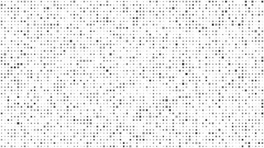 Kareli soyut geometrik arkaplan. Beyaz üzerine gri pikseller ve boş alan. Dijital iş arkaplanı. Vektör illüstrasyonu