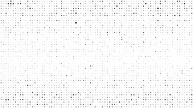 Kareli soyut geometrik arkaplan. Beyaz üzerine gri pikseller ve boş alan. Dijital iş arkaplanı. Vektör illüstrasyonu