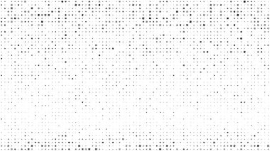Kareli soyut geometrik arkaplan. Beyaz üzerine gri pikseller ve boş alan. Dijital iş arkaplanı. Vektör illüstrasyonu