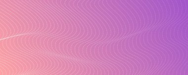 Yarım ton arkaplan ve akıcı noktalar. Violet soyut dalga dokusu. Vektör illüstrasyonu