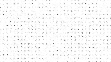 Kareli soyut geometrik arkaplan. Beyaz üzerine gri pikseller ve boş alan. Dijital iş arkaplanı. Vektör illüstrasyonu