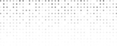 Noktalı arka plan. Çizgi roman tarzında siyah ve beyaz pop sanatları. Tek renkli nokta dokusu. Vektör illüstrasyonu