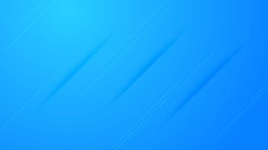 Çizgiler ve gölgelerle soyut mavi eğimli arkaplan. Başlık pankartı. Parlak soyut sunum arkaplanı. Vektör illüstrasyonu