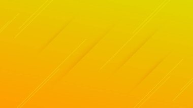 Çizgiler ve gölgelerle soyut sarı eğimli arkaplan. Başlık pankartı. Parlak soyut sunum arkaplanı. Vektör illüstrasyonu