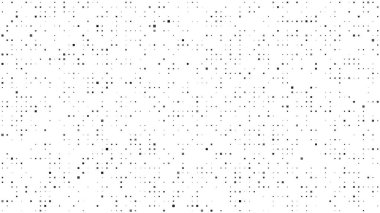 Kareli soyut geometrik arkaplan. Beyaz üzerine gri pikseller ve boş alan. Dijital iş arkaplanı. Vektör illüstrasyonu