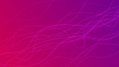 Dalga ışınlarıyla soyut eğimli arkaplan. Hareket bulanık beyaz kıvrımlı soyut mor eğimli arkaplan. Başlık pankartı. Parlak soyut sunum arkaplanı. Vektör illüstrasyonu