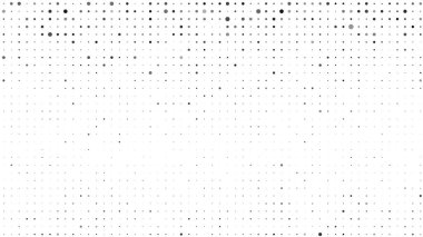 Kareli soyut geometrik arkaplan. Beyaz üzerine gri pikseller ve boş alan. Dijital iş arkaplanı. Vektör illüstrasyonu