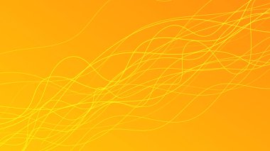 Dalga ışınlarıyla soyut eğimli arkaplan. Hareketi bulanık beyaz kıvrımlı soyut sarı eğimli arkaplan. Başlık pankartı. Parlak soyut sunum arkaplanı. Vektör illüstrasyonu