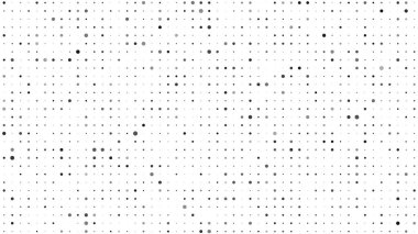 Kareli soyut geometrik arkaplan. Beyaz üzerine gri pikseller ve boş alan. Dijital iş arkaplanı. Vektör illüstrasyonu