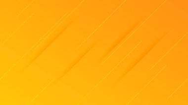 Çizgiler ve gölgelerle soyut sarı eğimli arkaplan. Başlık pankartı. Parlak soyut sunum arkaplanı. Vektör illüstrasyonu