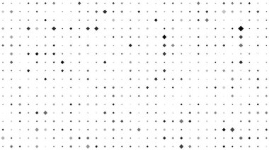 Kareli soyut geometrik arkaplan. Beyaz üzerine gri pikseller ve boş alan. Dijital iş arkaplanı. Vektör illüstrasyonu