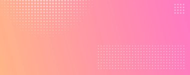 Noktalı soyut menekşe eğimli geometrik arkaplan. Başlık pankartı. Parlak soyut sunum arkaplanı. Vektör illüstrasyonu